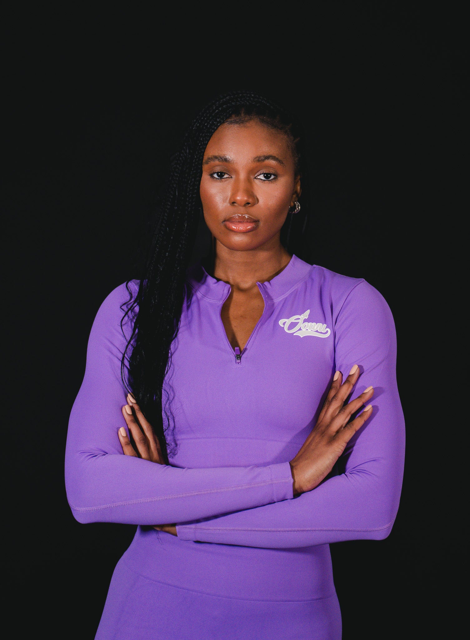 Women's Half Zip Crop Top – OOWU.US